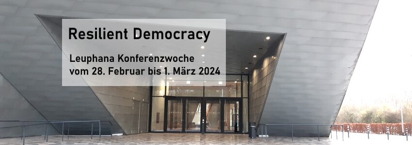 Leuphana Konferenzwoche 2024. Foto: Lüne-Blog.