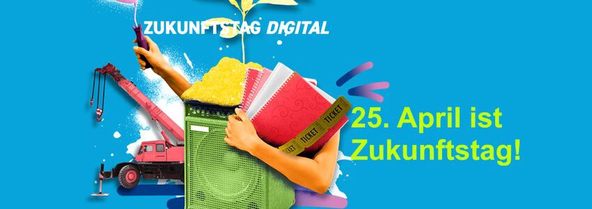 Zukunftstag 25. April. Grafik: IHKLW - https://moin-future.de/zukunftstag-digital/