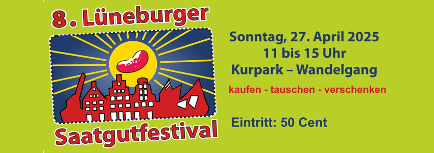 Saatgutfestival 2025. Sharepic.