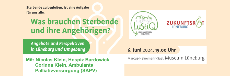 LUSTIQ: Infoveranstaltung am 6. Juni 2024. Flyer (Ausschnitt).