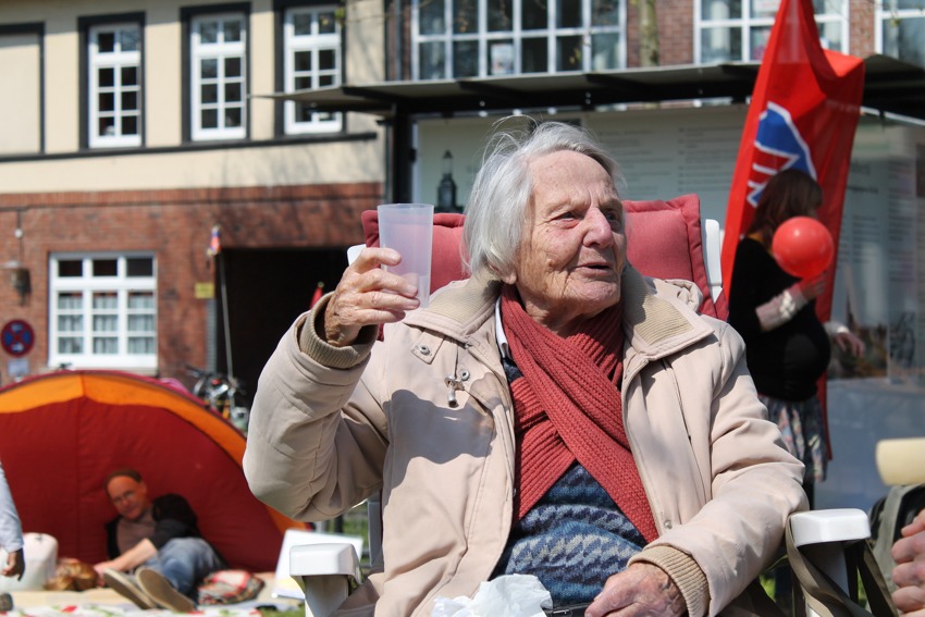 Sonja Barthel - eine engagierte Lüneburgerin. Foto: Georg Gunkel-Schwaderer.
