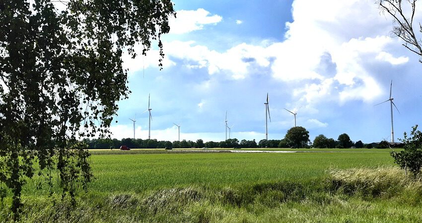 Windenergie: Windräder bei Bardowick, Landkreis Lüneburg. Foto: Lüne-Blog.