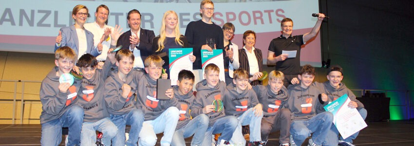 Sportlerehrung für Kinder und Jugendliche am 26.04.2024. Foto: Landkreis Lüneburg.