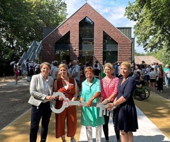 Einweihung des Stadtteilhauses OASE in Oedeme im August Foto: Hansestadt Lüneburg.