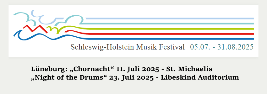 SHMF in Lüneburg 2025. Grafik: Banner SHMF 2025.