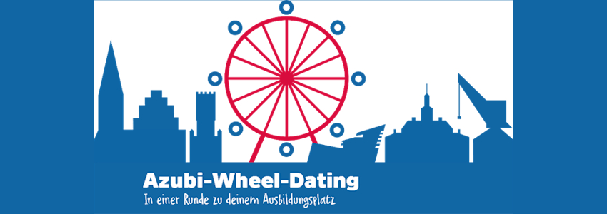 Grafik: Lüneburg Marketing. Azubi-Wheel-Dating.