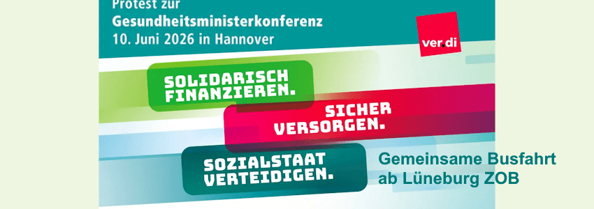 Grafik: ver.di. Kundgebung in Hannover am 10.06.2026. Sharepic.