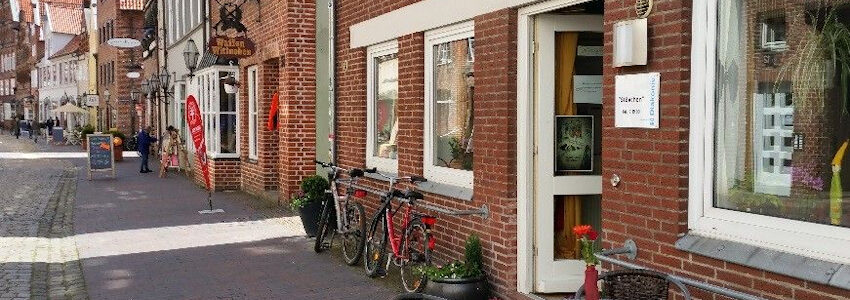 Foto: Landkreis Lüneburg. Das Stövchen in der Heiligengeiststraße - Eingangsbereich.