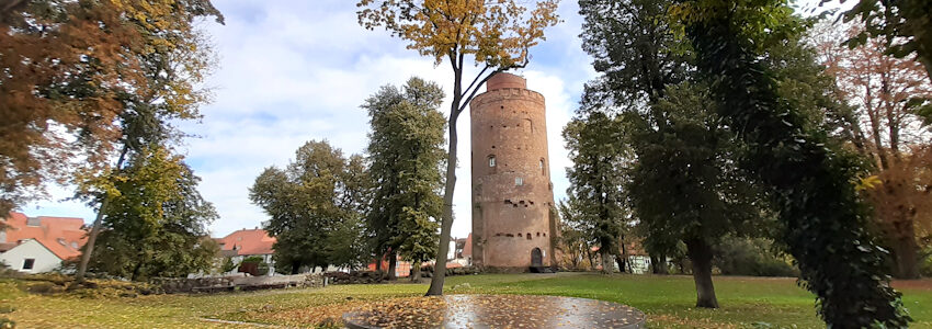 Foto: Lüne-Blog. Der Amtsturm in Lüchow im Amtsgarten.